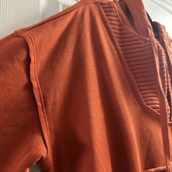 NWT Time And Tru Women's Mixed Media Hoodie XL - Picture 3 of 5